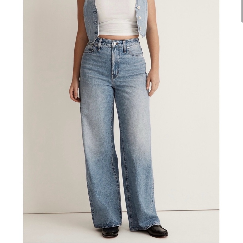 Madewell Super Wide-Leg Jeans sz 28
